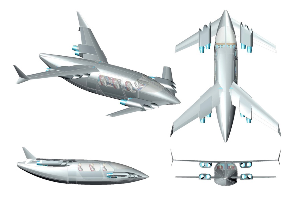 Multiple views in forward flight Multiple views in forward flight